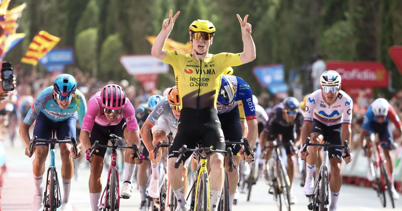 Matthew Brennan sichert sich zweiten Etappensieg bei der Vuelta a España image 1