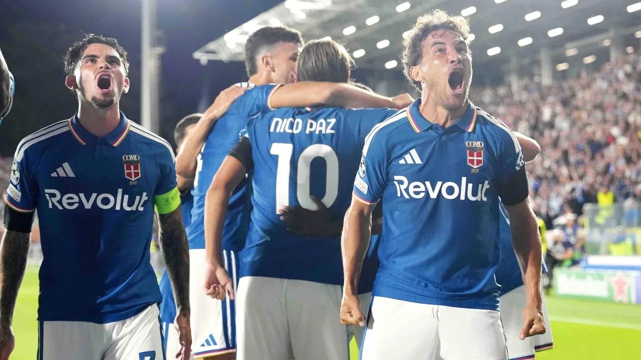 Como feiert Champions-League-Debüt mit 4:1-Sieg gegen RB Leipzig