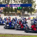 Silverstone: Max Verstappen meistert Kart-Herausforderung gegen 100 Fahrer